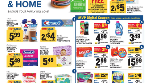 Food Lion P&G MVP Digital Coupons Feature